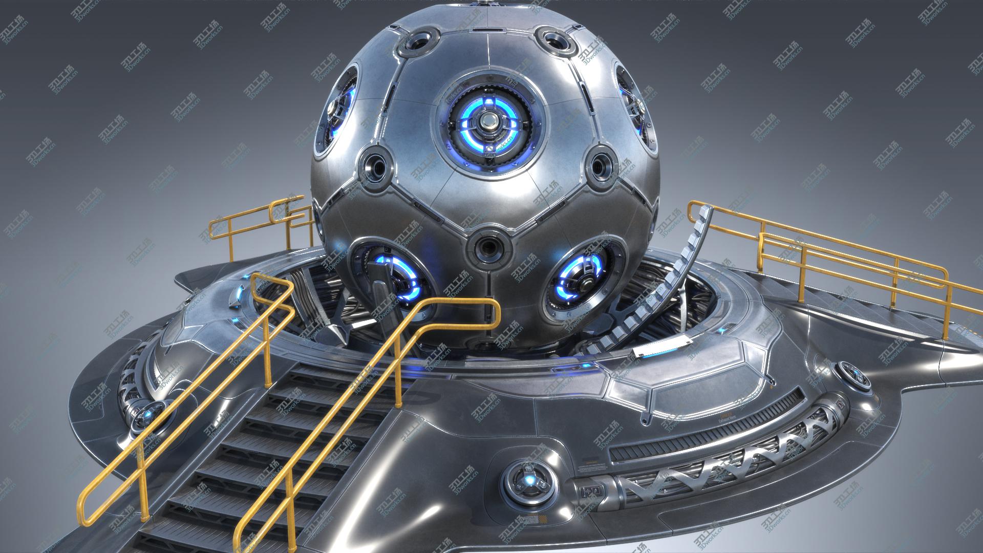 images/goods_img/202104021/3D Sci-fi Hyper AI Core Reactor PBR/3.jpg